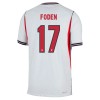 Levné Anglie Foden 17 Domácí Fotbalové dresy MS 2026 Krátký Rukáv
