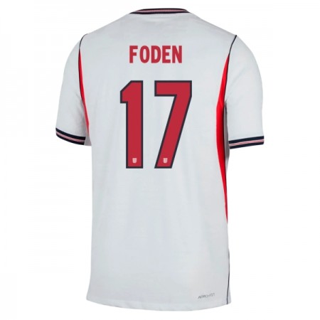 Levné Anglie Foden 17 Domácí Fotbalové dresy MS 2026 Krátký Rukáv