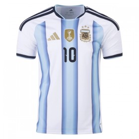 Levné Argentina Maradona 10 Domácí Fotbalové dresy MS 2026 Krátký Rukáv