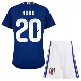 Levné Japonsko Kubo 20 Dětské Domácí Fotbalové dresy MS 2026 Krátký Rukáv