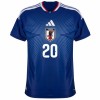 Levné Japonsko Kubo 20 Dětské Domácí Fotbalové dresy MS 2026 Krátký Rukáv