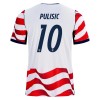 Levné Spojené Státy Americké Pulisic 10 Domácí Fotbalové dresy MS 2026 Krátký Rukáv