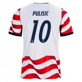 Levné Spojené Státy Americké Pulisic 10 Domácí Fotbalové dresy MS 2026 Krátký Rukáv
