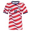 Levné Spojené Státy Americké Pulisic 10 Domácí Fotbalové dresy MS 2026 Krátký Rukáv