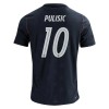 Levné Spojené Státy Americké Pulisic 10 Venkovní Fotbalové dresy MS 2026 Krátký Rukáv