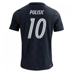 Levné Spojené Státy Americké Pulisic 10 Venkovní Fotbalové dresy MS 2026 Krátký Rukáv