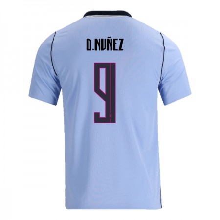 Levné Uruguay Darwin Nunez 9 Domácí Fotbalové dresy MS 2026 Krátký Rukáv