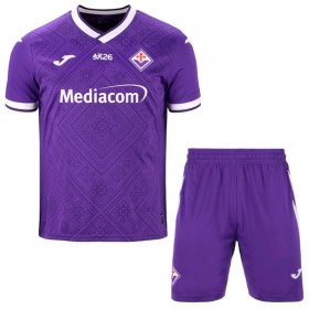 Levné AC Fiorentina Dětské Domácí Fotbalové dresy 2026-27 Krátký Rukáv
