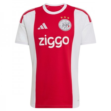 Levné Ajax Amsterdam Domácí Fotbalové dresy 2026-27 Krátký Rukáv