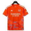 Levné Arsenal Brankářské Oranžový 2026-27 Krátký Rukáv