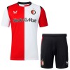 Levné Feyenoord Rotterdam Dětské Domácí Fotbalové dresy 2026-27 Krátký Rukáv