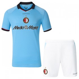 Levné Feyenoord Rotterdam Dětské Venkovní Fotbalové dresy 2026-27 Krátký Rukáv