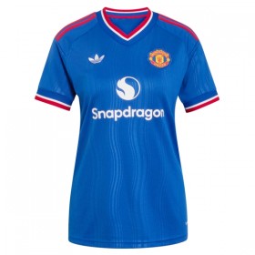 Levné Manchester United Dámské Venkovní Fotbalové dresy 2026-27 Krátký Rukáv