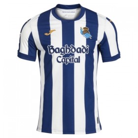 Levné Real Sociedad Domácí Fotbalové dresy 2026-27 Krátký Rukáv
