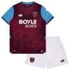 Levné West Ham United Dětské Domácí Fotbalové dresy 2026-27 Krátký Rukáv