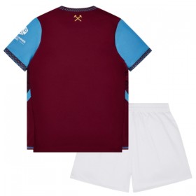 Levné West Ham United Dětské Domácí Fotbalové dresy 2026-27 Krátký Rukáv