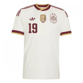 Levné Španělsko 2 Stars Lamine Yamal 19 Dětské Venkovní Fotbalové dresy MS 2026 Krátký Rukáv