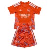 Levné Arsenal Brankářské Dětské Oranžový 2026-27 Krátký Rukáv