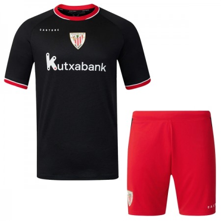Levné Athletic Bilbao Dětské Venkovní Fotbalové dresy 2026-27 Krátký Rukáv