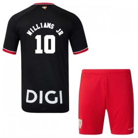 Levné Athletic Bilbao Williams JR 10 Dětské Venkovní Fotbalové dresy 2026-27 Krátký Rukáv