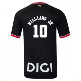 Levné Athletic Bilbao Williams JR 10 Venkovní Fotbalové dresy 2026-27 Krátký Rukáv