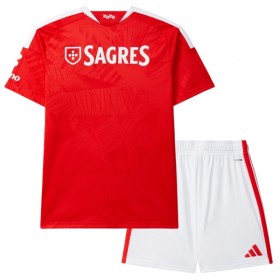 Levné Benfica Lisabon Dětské Domácí Fotbalové dresy 2026-27 Krátký Rukáv