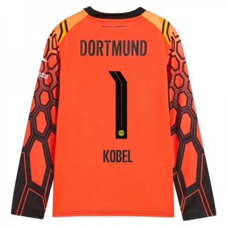Levné Borussia Dortmund Kobel 1 Brankářské Domácí Fotbalové dresy Oranžový 2026-27 Dlouhý Rukáv Levné Borussia Dortmund Kobel 1 Brankářské Domácí Fotbalové dresy Oranžový 2026-27 Dlouhý Rukáv