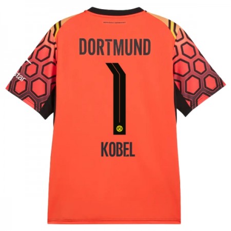 Levné Borussia Dortmund Kobel 1 Brankářské Domácí Fotbalové dresy Oranžový 2026-27 Krátký Rukáv Levné Borussia Dortmund Kobel 1 Brankářské Domácí Fotbalové dresy Oranžový 2026-27 Krátký Rukáv