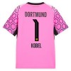 Levné Borussia Dortmund Kobel 1 Brankářské Venkovní Fotbalové dresy Růžová 2026-27 Krátký Rukáv Levné Borussia Dortmund Kobel 1 Brankářské Venkovní Fotbalové dresy Růžová 2026-27 Krátký Rukáv