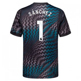 Levné Chelsea Sanchez 1 Brankářské Domácí Fotbalové dresy 2026-27 Krátký Rukáv
