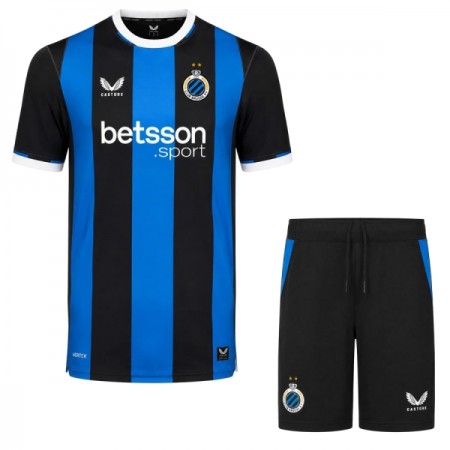 Levné Club Brugge Dětské Domácí Fotbalové dresy 2026-27 Krátký Rukáv