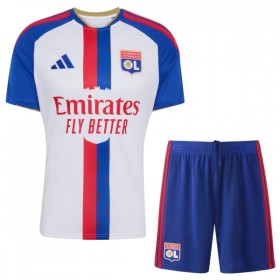 Levné Olympique Lyon Dětské Domácí Fotbalové dresy 2026-27 Krátký Rukáv