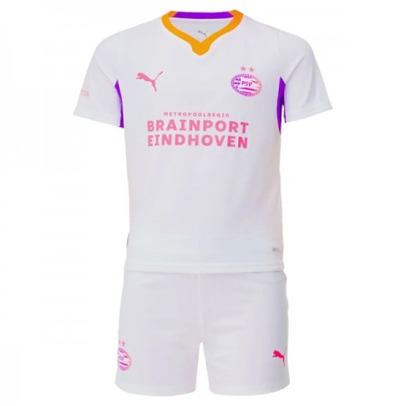 Levné PSV Eindhoven Dětské Venkovní Fotbalové dresy 2026-27 Krátký Rukáv