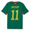 Levné Senegal Jackson 11 Venkovní Fotbalové dresy MS 2026 Krátký Rukáv Levné Senegal Jackson 11 Venkovní Fotbalové dresy MS 2026 Krátký Rukáv