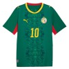 Levné Senegal Mane 10 Venkovní Fotbalové dresy MS 2026 Krátký Rukáv
