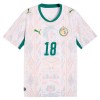 Levné Senegal Sarr 18 Domácí Fotbalové dresy MS 2026 Krátký Rukáv