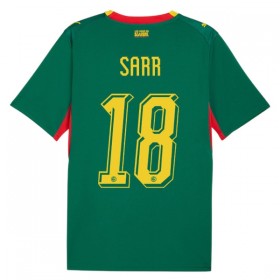 Levné Senegal Sarr 18 Venkovní Fotbalové dresy MS 2026 Krátký Rukáv