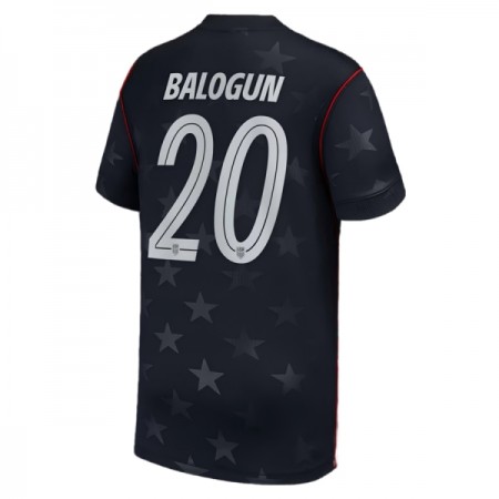 Levné Spojené Státy Americké Balogun 20 Venkovní Fotbalové dresy MS 2026 Krátký Rukáv