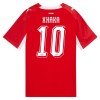 Levné Švýcarsko Granit Xhaka 10 Domácí Fotbalové dresy MS 2026 Krátký Rukáv Levné Švýcarsko Granit Xhaka 10 Domácí Fotbalové dresy MS 2026 Krátký Rukáv
