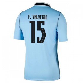 Levné Uruguay Federico Valverde 15 Domácí Fotbalové dresy MS 2026 Krátký Rukáv