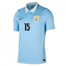 Levné Uruguay Federico Valverde 15 Domácí Fotbalové dresy MS 2026 Krátký Rukáv