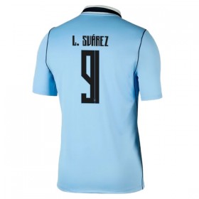 Levné Uruguay Luis Suarez 9 Domácí Fotbalové dresy MS 2026 Krátký Rukáv