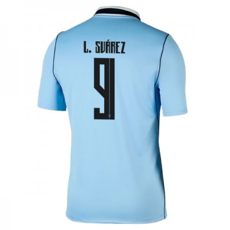 Levné Uruguay Luis Suarez 9 Domácí Fotbalové dresy MS 2026 Krátký Rukáv