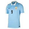 Levné Uruguay Luis Suarez 9 Domácí Fotbalové dresy MS 2026 Krátký Rukáv
