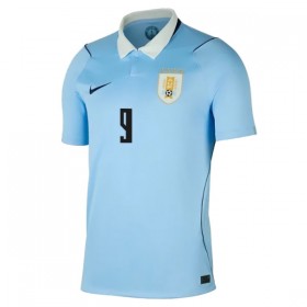 Levné Uruguay Luis Suarez 9 Domácí Fotbalové dresy MS 2026 Krátký Rukáv