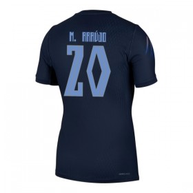 Levné Uruguay Maximiliano Araujo 20 Venkovní Fotbalové dresy MS 2026 Krátký Rukáv