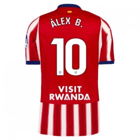 Levné Atlético Madrid Alex B. 10 Domácí Fotbalové dresy 2026-27 Krátký Rukáv