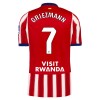 Levné Atlético Madrid Griezmann 7 Domácí Fotbalové dresy 2026-27 Krátký Rukáv Levné Atlético Madrid Griezmann 7 Domácí Fotbalové dresy 2026-27 Krátký Rukáv