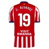 Levné Atlético Madrid J. Alvarez 19 Domácí Fotbalové dresy 2026-27 Krátký Rukáv Levné Atlético Madrid J. Alvarez 19 Domácí Fotbalové dresy 2026-27 Krátký Rukáv