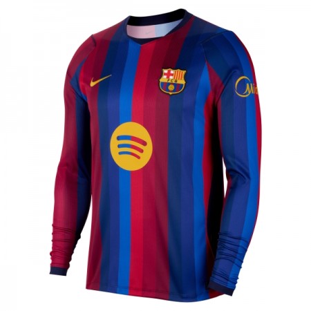 Levné FC Barcelona Domácí Fotbalové dresy 2026-27 Dlouhý Rukáv